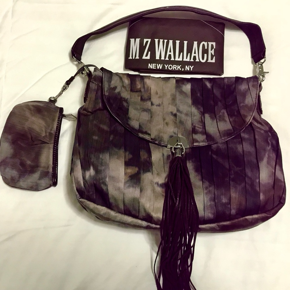 NWOT MZ Wallace Shoulder w/ long tassel
